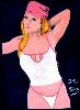 Femme au bandana